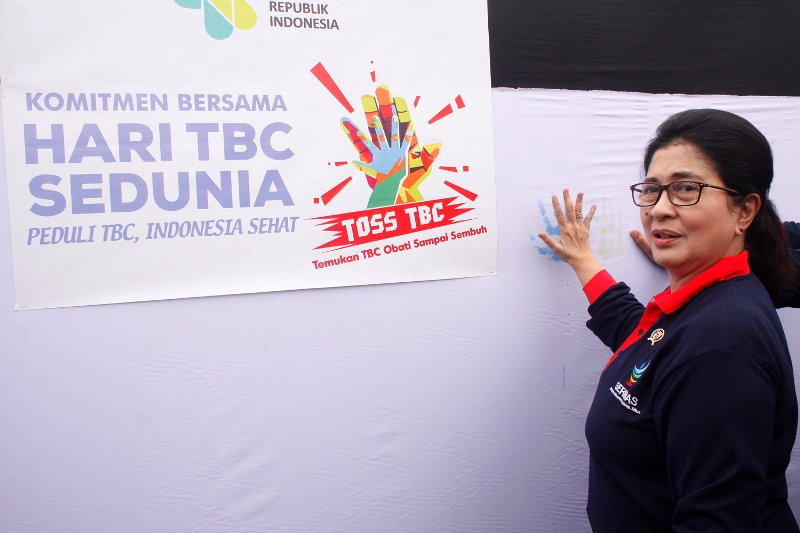 The Health Affairs Minister Nila Moeloek. (Photo: Media Indonesia).