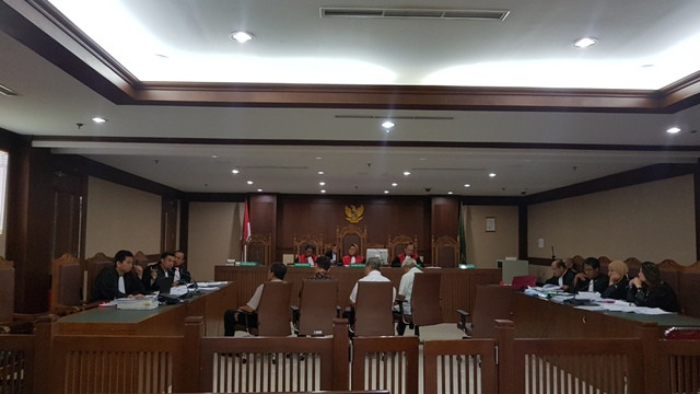 Suasana sidang di Tipikor Jakarta. Foto: Medcom.id/Damar Iradat.