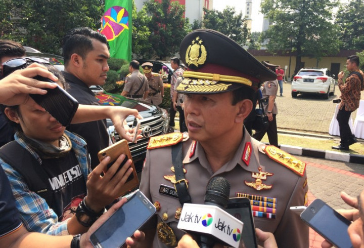 Polisi Dalami Niat Pembakaran Bendera HTI