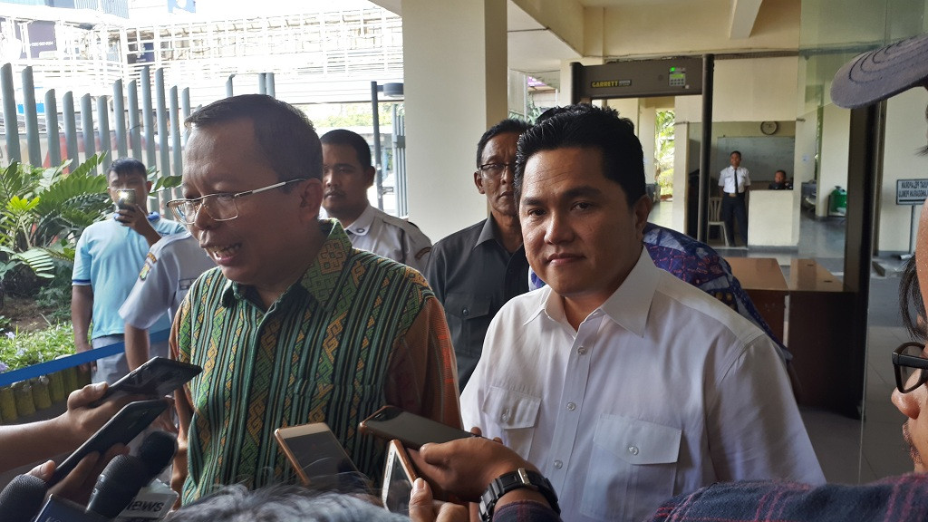 Erick Thohir Konsultasi Soal Kampanye ke Bawaslu