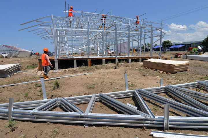 Kementerian PUPR Siap Bangun 1200 Huntara untuk Korban Gempa Palu