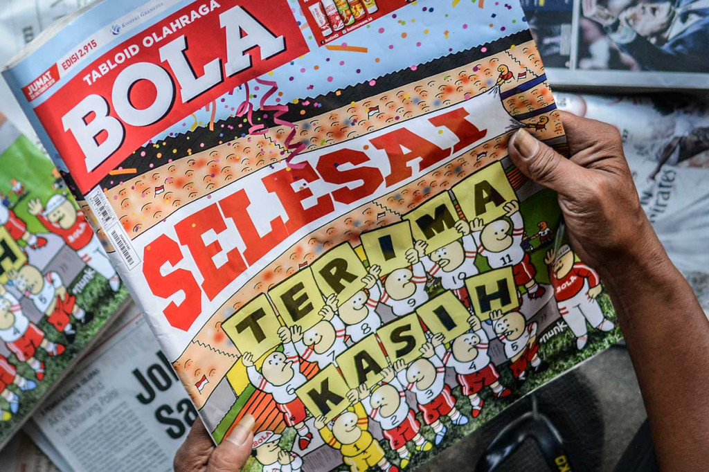 Edisi Terakhir Tabloid Olahraga Bola