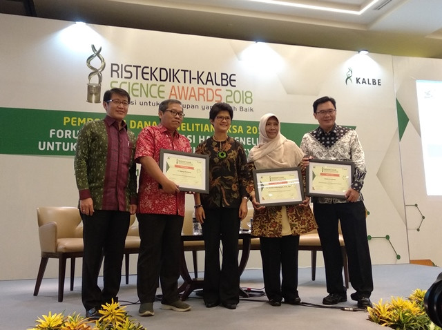 Konsep Berbeda, Kalbe Giring Perkembangan Para Peneliti Pemenang Ristekdikti 2018