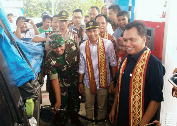 Titik ke-78 BBM Satu Harga Beroperasi di Suoh