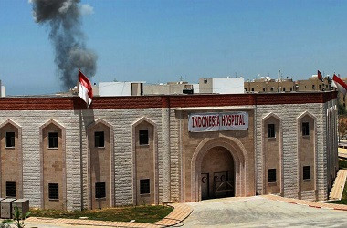 RS Indonesia di Gaza Terkena Imbas Serangan Udara