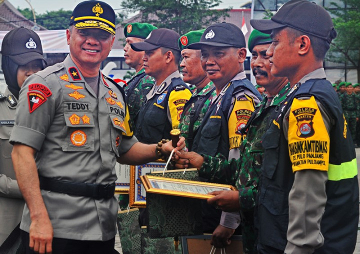 Kapolda Banten Pastikan Pembakaran Bendera HTI
