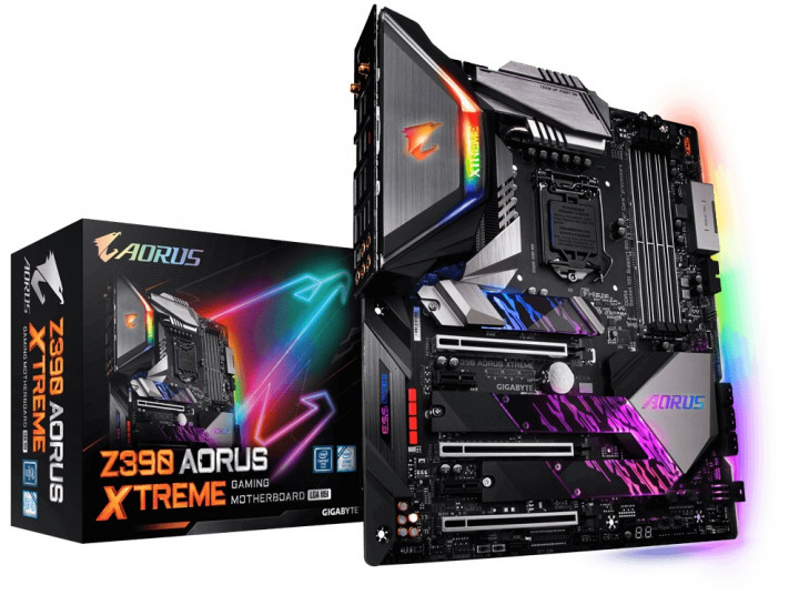 Gigabyte Aorus Xtreme Z390 untuk Intel Core i9