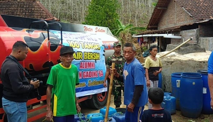 Warga Gunungkidul Jual Ternak untuk Air Bersih