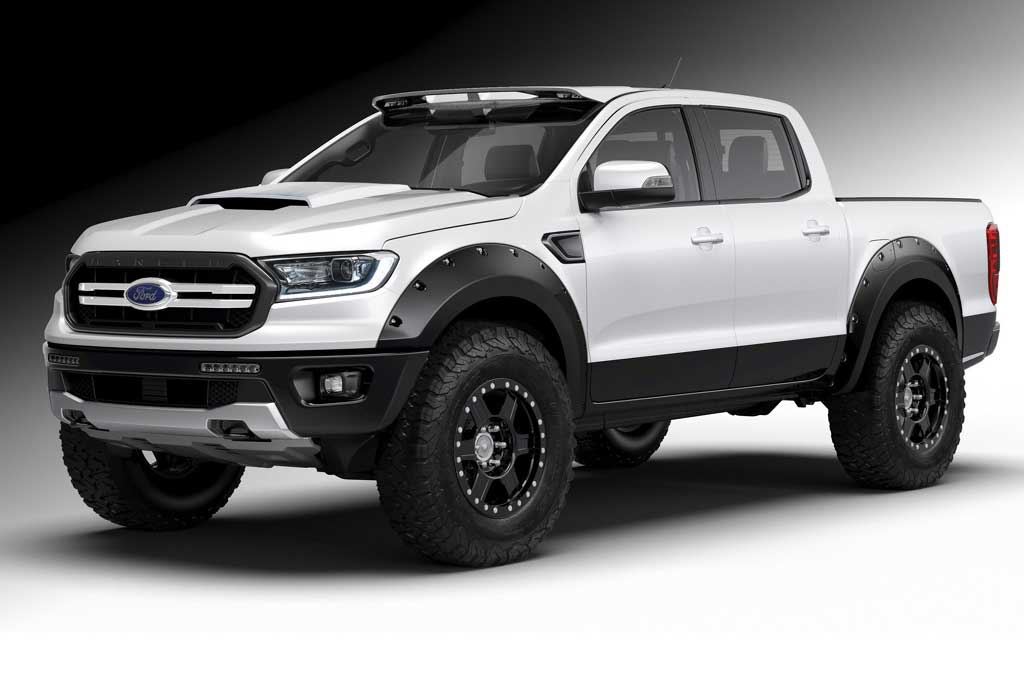 Ford hadirkan Ranger custom di SEMA 2018. Carscoops 
