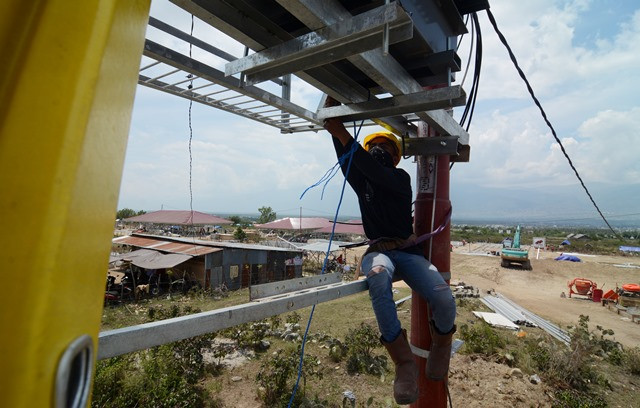 Ratusan Hunian Sementara Berdiri di Sigi