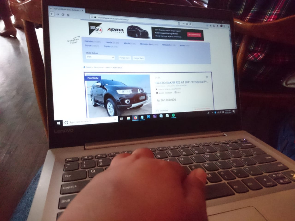 OLX semakin melirik bisnis iklan baris mobil bekas. Medcom.id/Ekawan Raharja