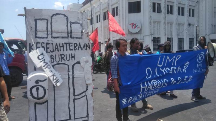 UMP 2019 DIY Dinilai 'Mencekik' Buruh