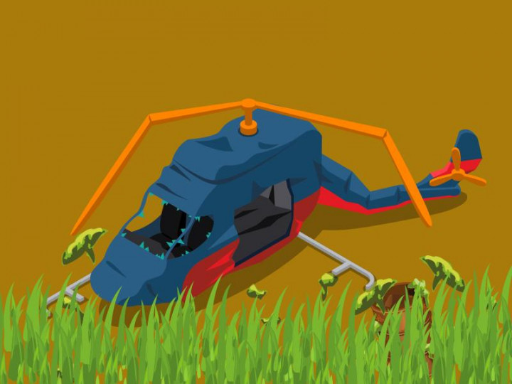 Helikopter Militer Jatuh di Afghanistan, 25 Tewas