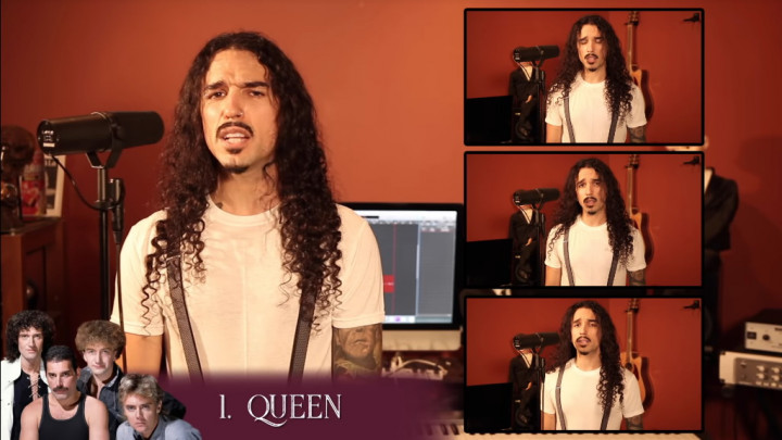 Musisi Ini Bawakan Lagu Bohemian Rhapsody dalam 42 Gaya