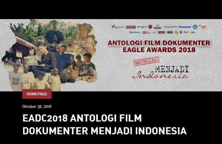 'Damai Dalam Kardus' Jawara Eagle Award 2018