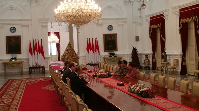 Jokowi dan Menteri Jerman Bahas Kecerdasan Buatan