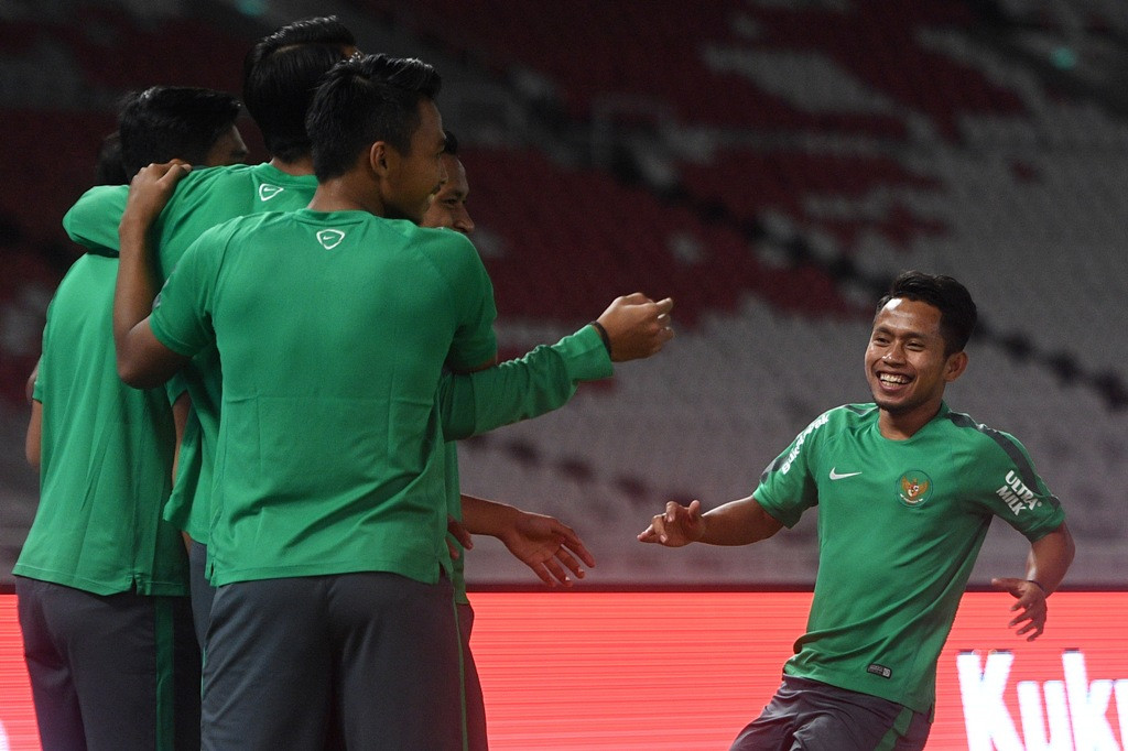 Andik Vermansyah (Foto: Sigid Kurniawan/Antara)