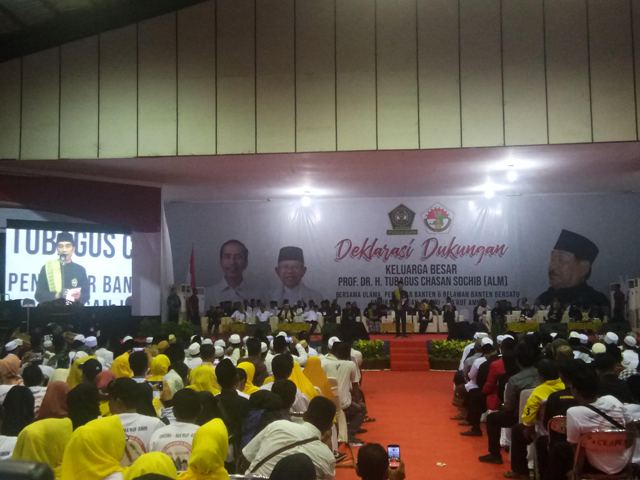 Jokowi Tantang Pendukungnya Rebut Kemenangan di Banten