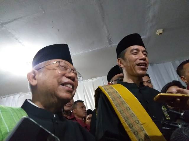 Ma'ruf Amin Yakin Raup 70 Persen Suara di Banten