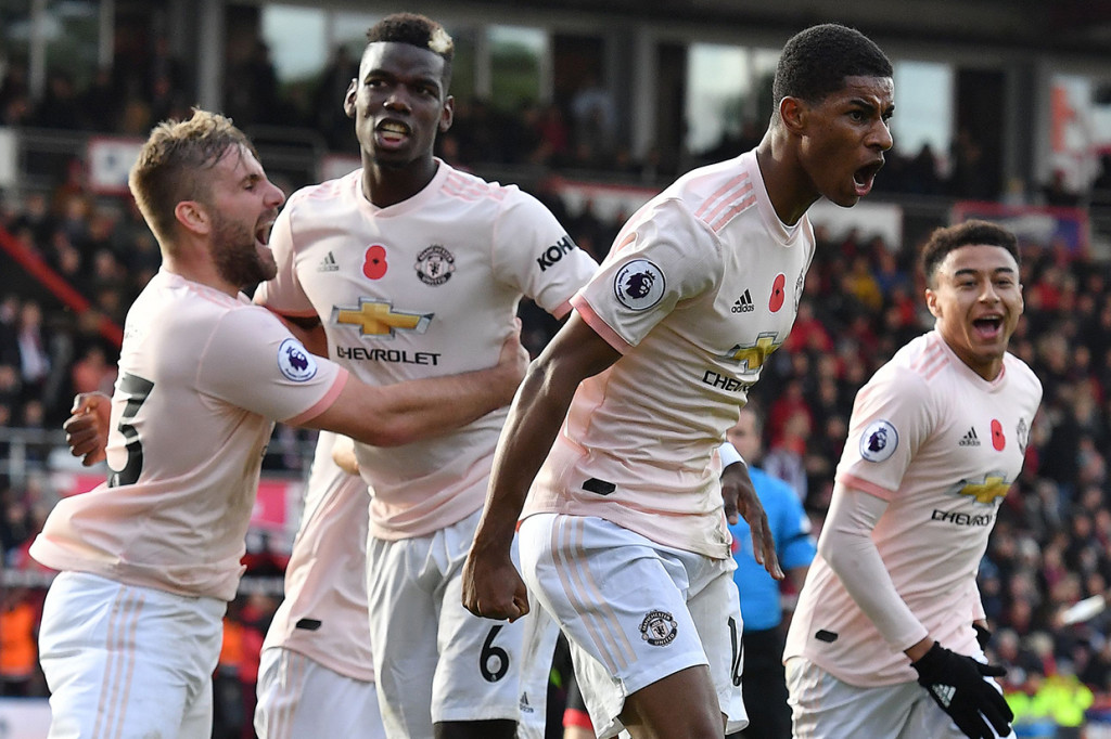 MU Menang Dramatis 3-2 atas Bournemouth