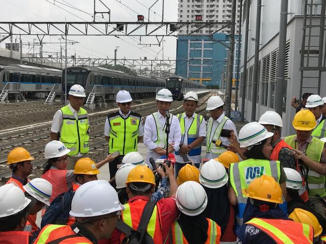 Proyek MRT Jakarta Hampir Rampung