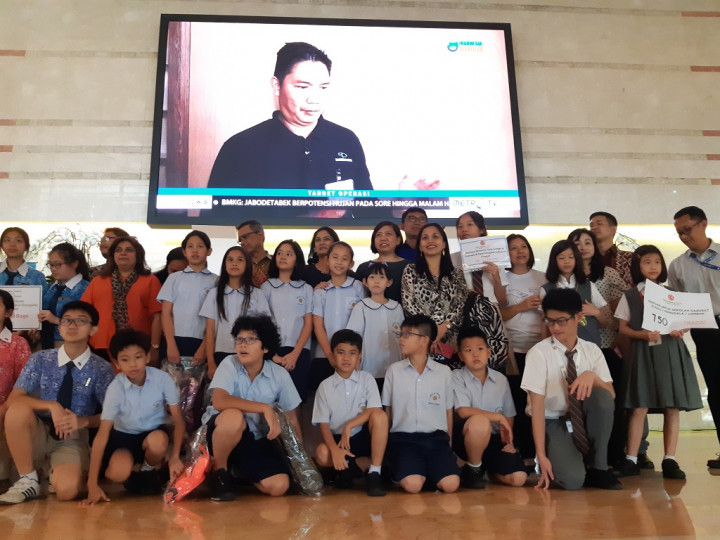 4 Sekolah Bantu Korban Bencana Alam Lewat Yayasan Media Group