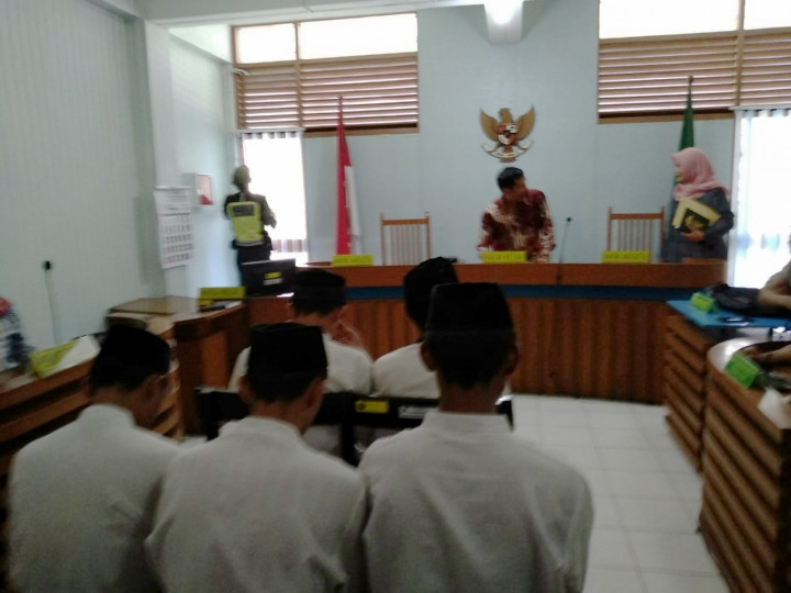 Empat Pengeroyok Haringga Divonis Bersalah