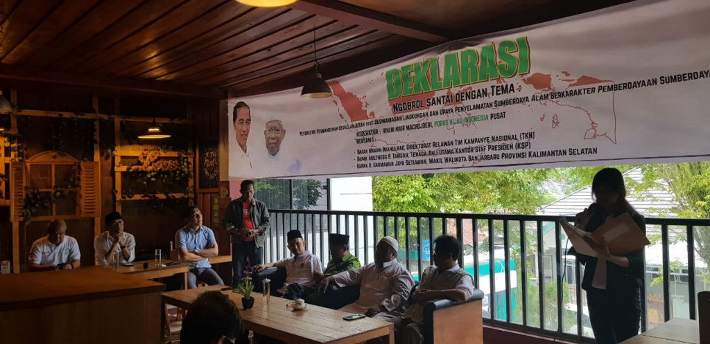 Relawan Diminta Angkat Keberhasilan Jokowi di Bidang Lingkungan