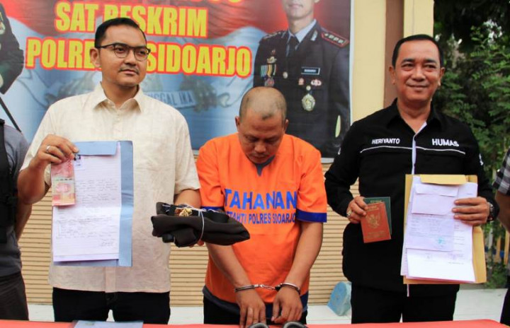 Janjikan Pekerjaan, Polisi Gadungan Ditangkap