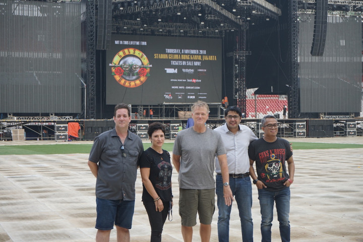 Guns N' Roses Puji Gelora Bung Karno