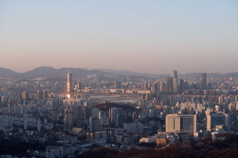 Kota Seoul di Korsel. (Foto: AFP)