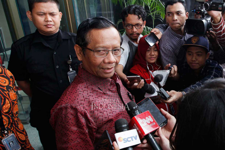 Mahfud MD Sambangi KPK