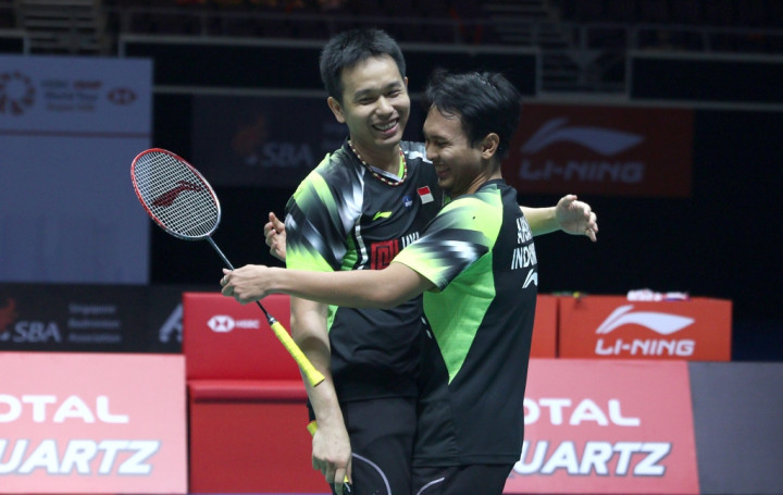 Lolos, Ahsan/Hendra Tantang Unggulan Jepang di Babak 16 Besar