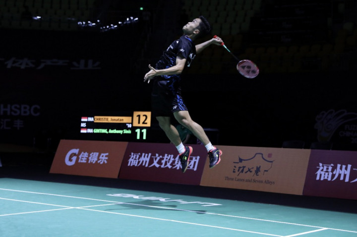 Singkirkan Jonathan Christie, Anthony Ginting ke Perempat Final