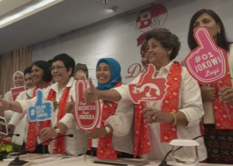 Perempuan Bravo 5 Mendukung Jokowi-Ma'ruf