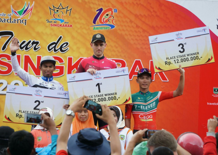 Pembalap Australia Tercepat di Etape 5 TdS 2018