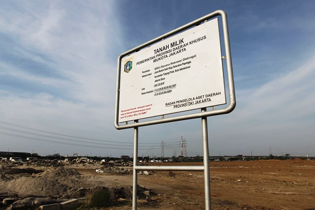 Pembangunan Markas Persija Mundur dari Jadwal