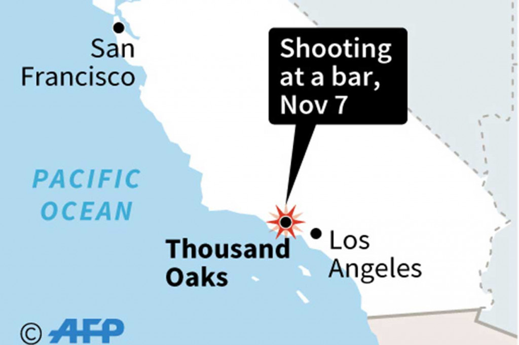Penembakan di Bar California Tewaskan 13 Orang