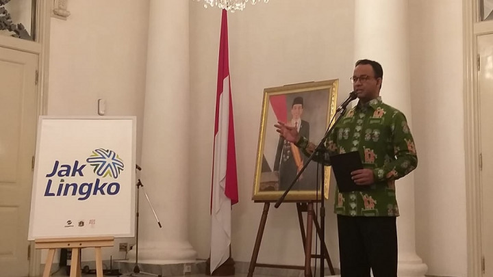 Anies Perkenalkan Logo Baru Jak Lingko
