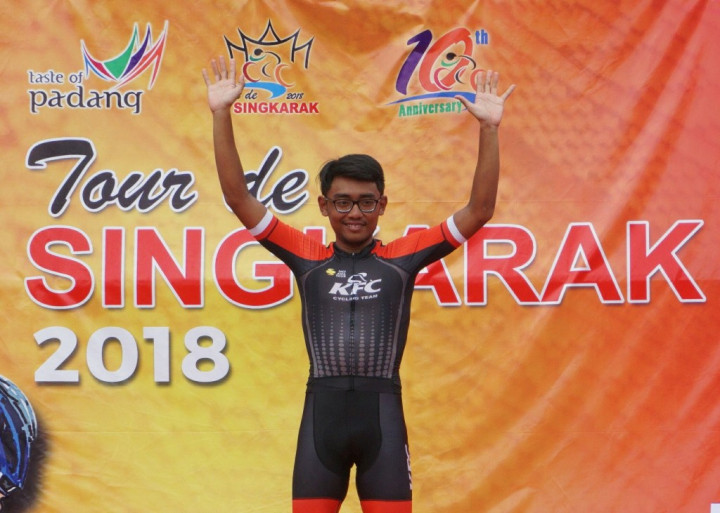 Abdurrohman Ingin Pertahankan Jersey Merah Putih Hingga TdS 2018 Tuntas