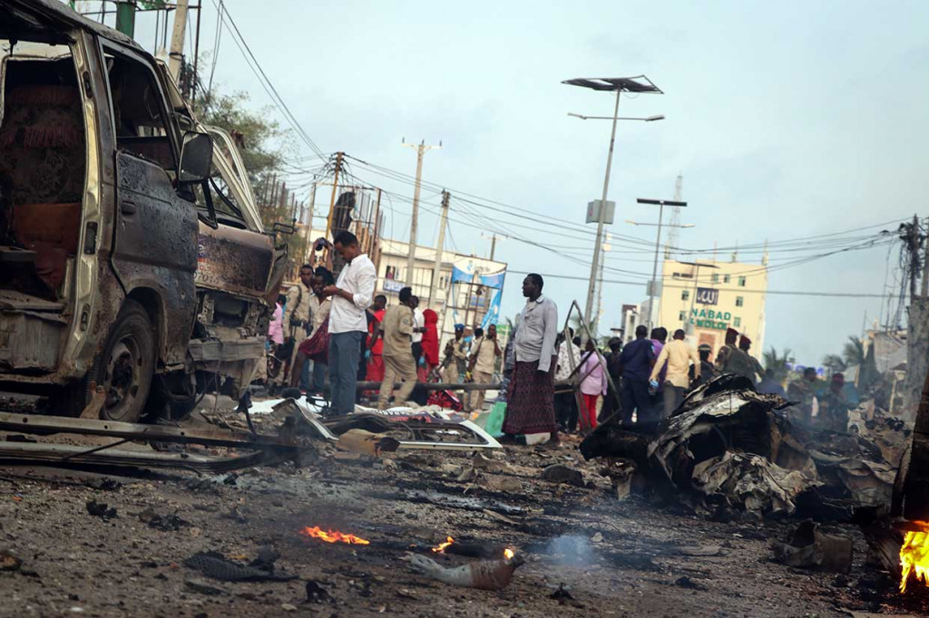 Ledakan Bom Guncang Somalia, 23 Tewas