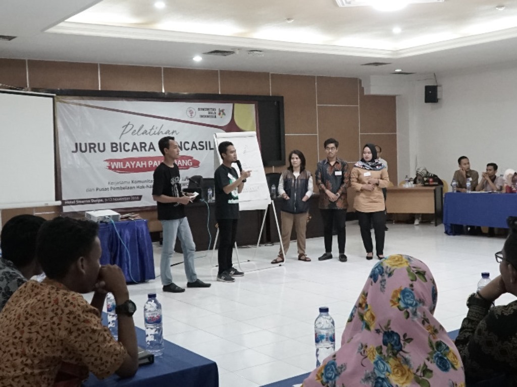 Pelatihan juru bicara Pancasila. Foto: Dokumen istimewa.