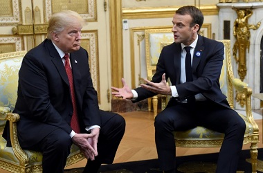 Trump dan Macron 'Berdamai' usai Sempat Bersitegang