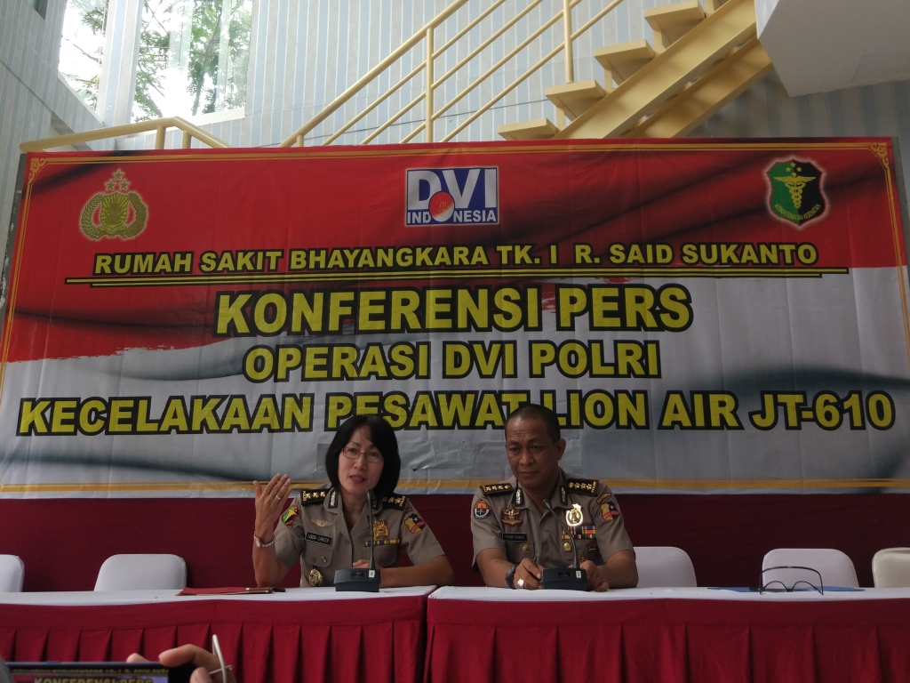 Kepala Bidang DVI Pusdokkes Polri Kombes Lisda Cancer (kiri). Foto: Medcom.id/Annisa Ayu Artanti.