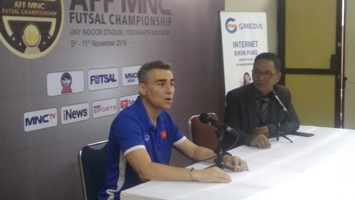 Pelatih Futsal Vietnam: Suporter Cetak Dua Gol untuk Indonesia