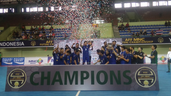 Thailand Juara AFF Futsal 2018