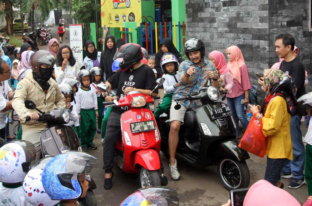 Kutu Community konsisten mengkampanyekan aman berkendara sejak usia dini. Kutu Com