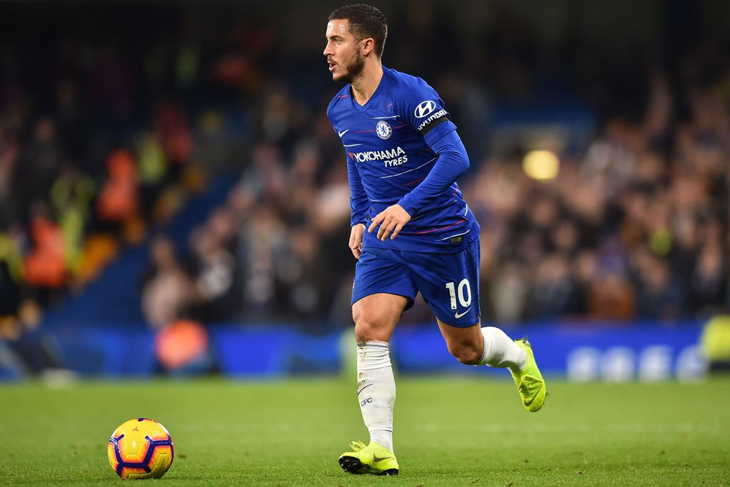 Penyerang Chelsea, Eden Hazard (AFP/Glyn Kirk)