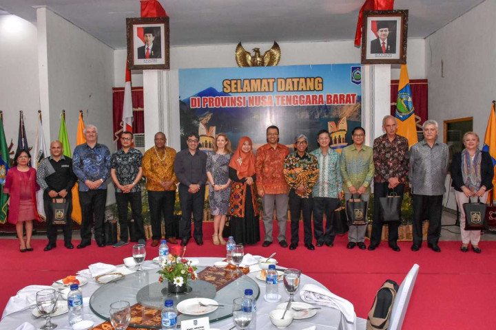 Dubes Negara Sahabat Tinjau Kawasan Gempa NTB