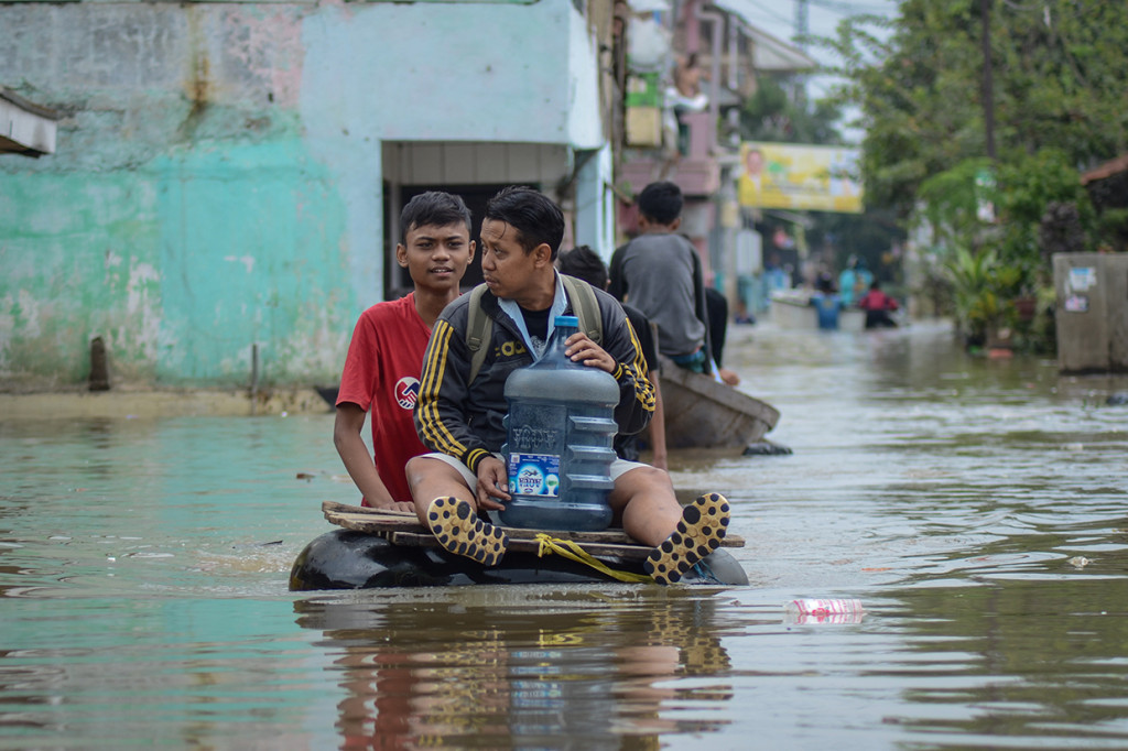 Banjir di Dayeuhkolot Bandung Meluas
